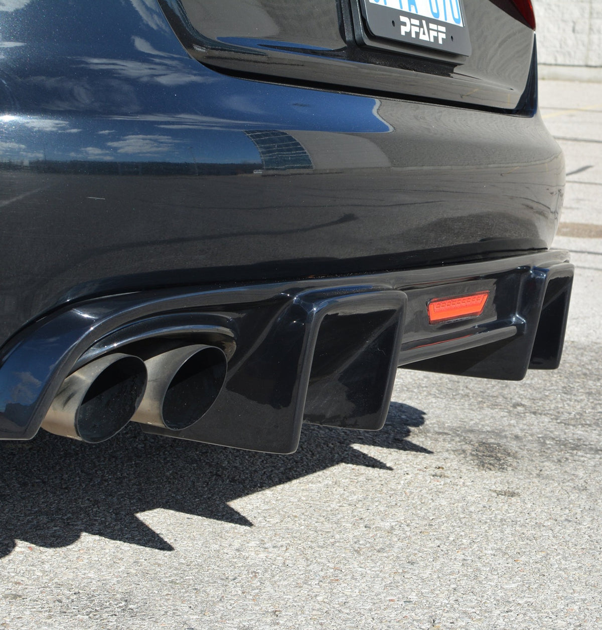Audi A4/S4 B8/B8.5 Aggressive Rear Diffuser