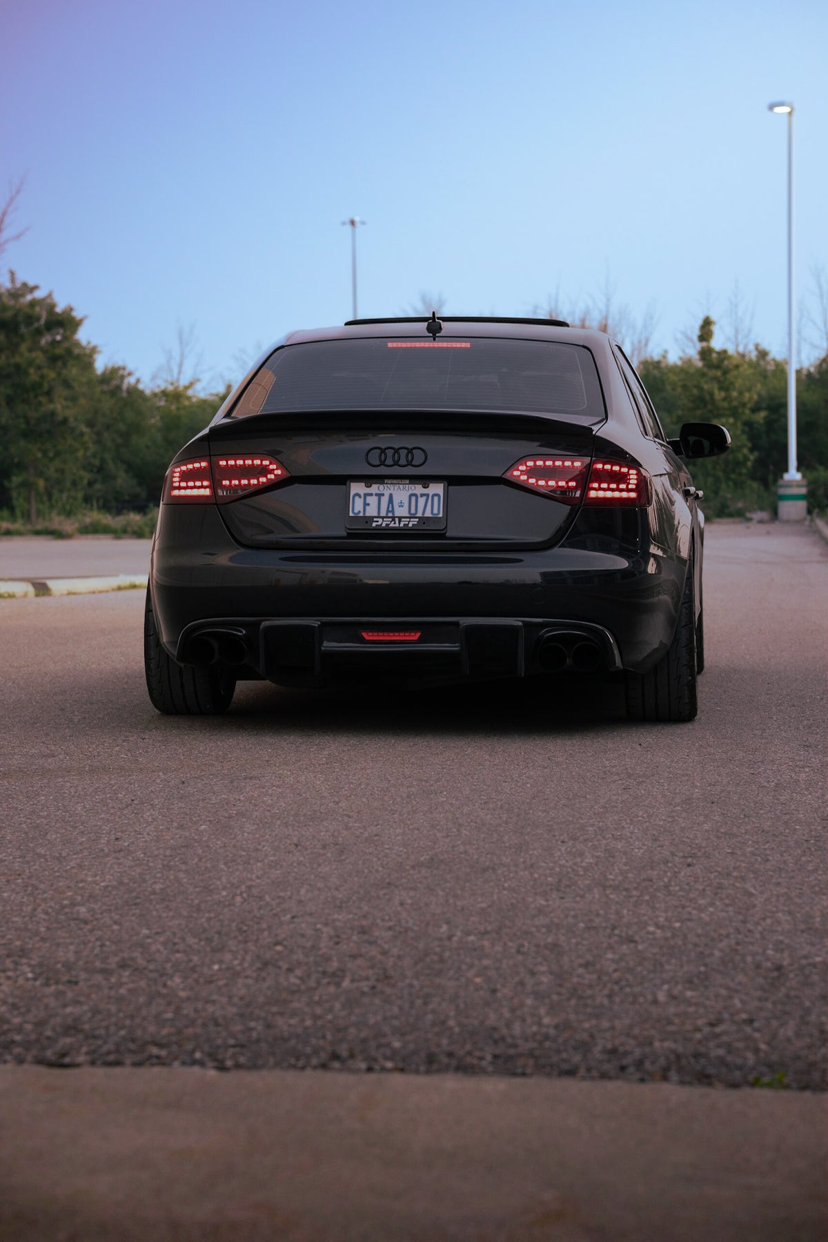 Audi A4/S4 B8/B8.5 Aggressive Rear Diffuser